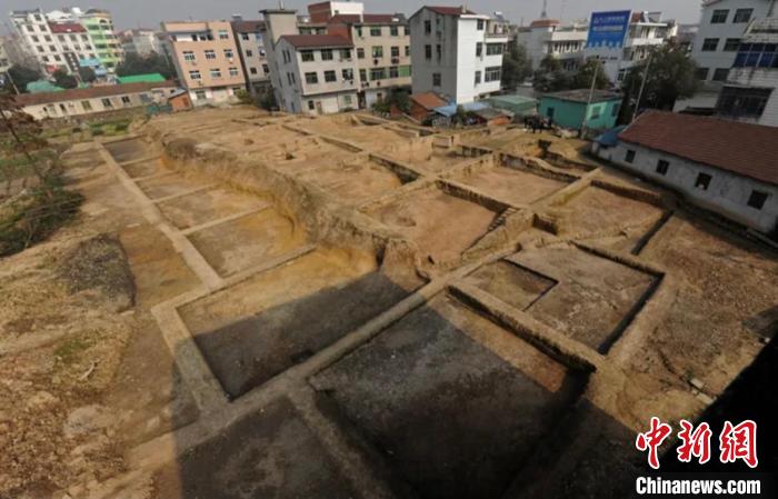 桥头遗址俯瞰。 蒋乐平 供图 桥头遗址俯瞰。 蒋乐平 供图